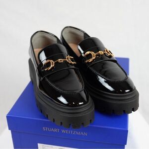 🌟Gently used 🌟Stuart Weitzman🌟Classic Owen Buckle Ultra Lug Loafer